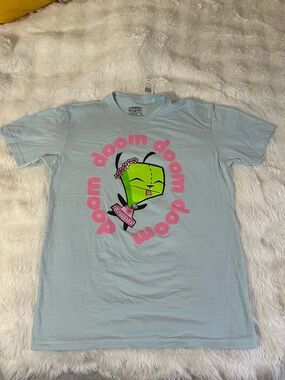 Invader zim GIR graphic tee